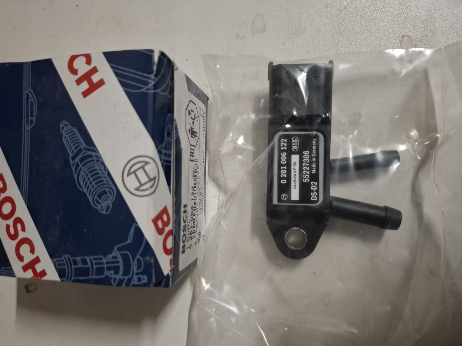 Freemont eksoz basınç fark sensörü bosch