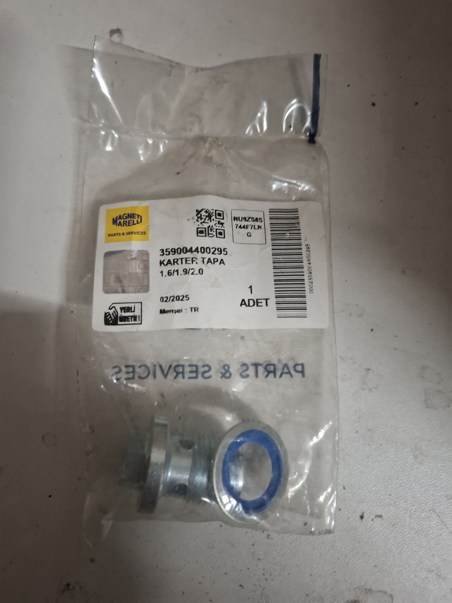 Freemont yağ dolum tapası