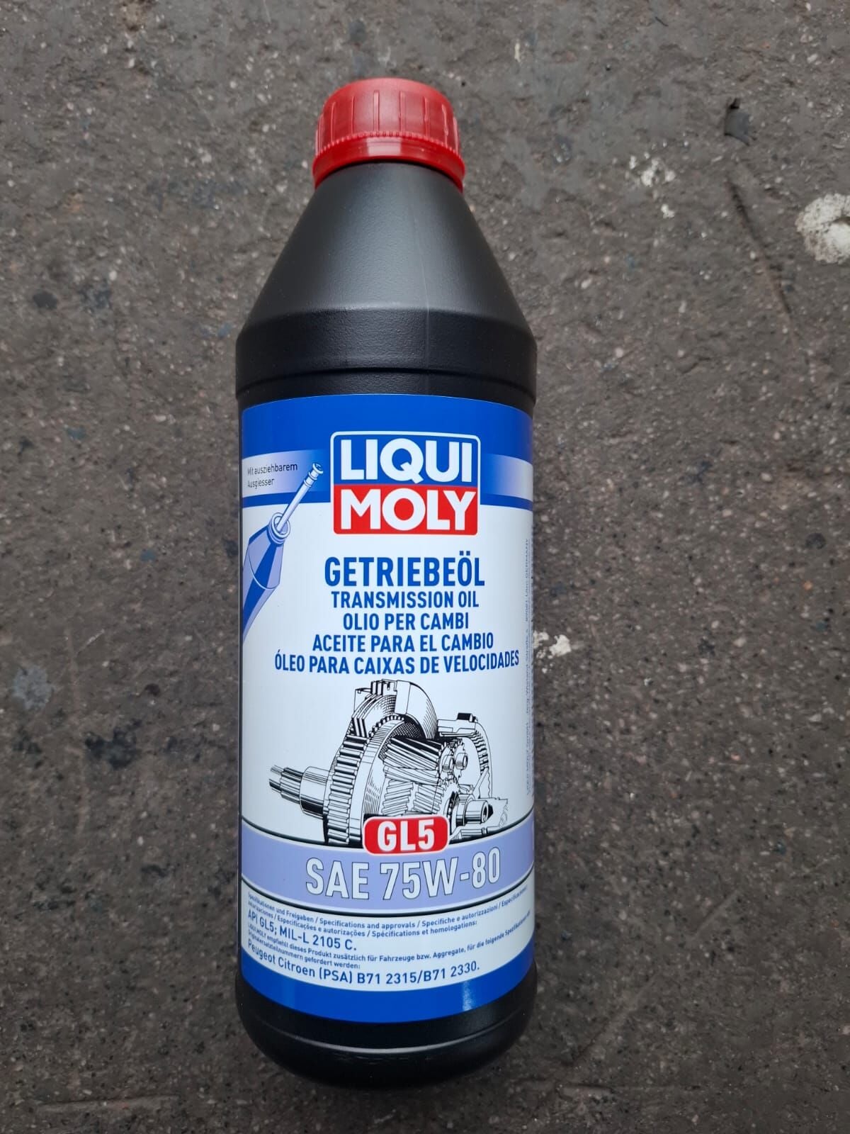 Luqui moly 75w 80 dişli yağı