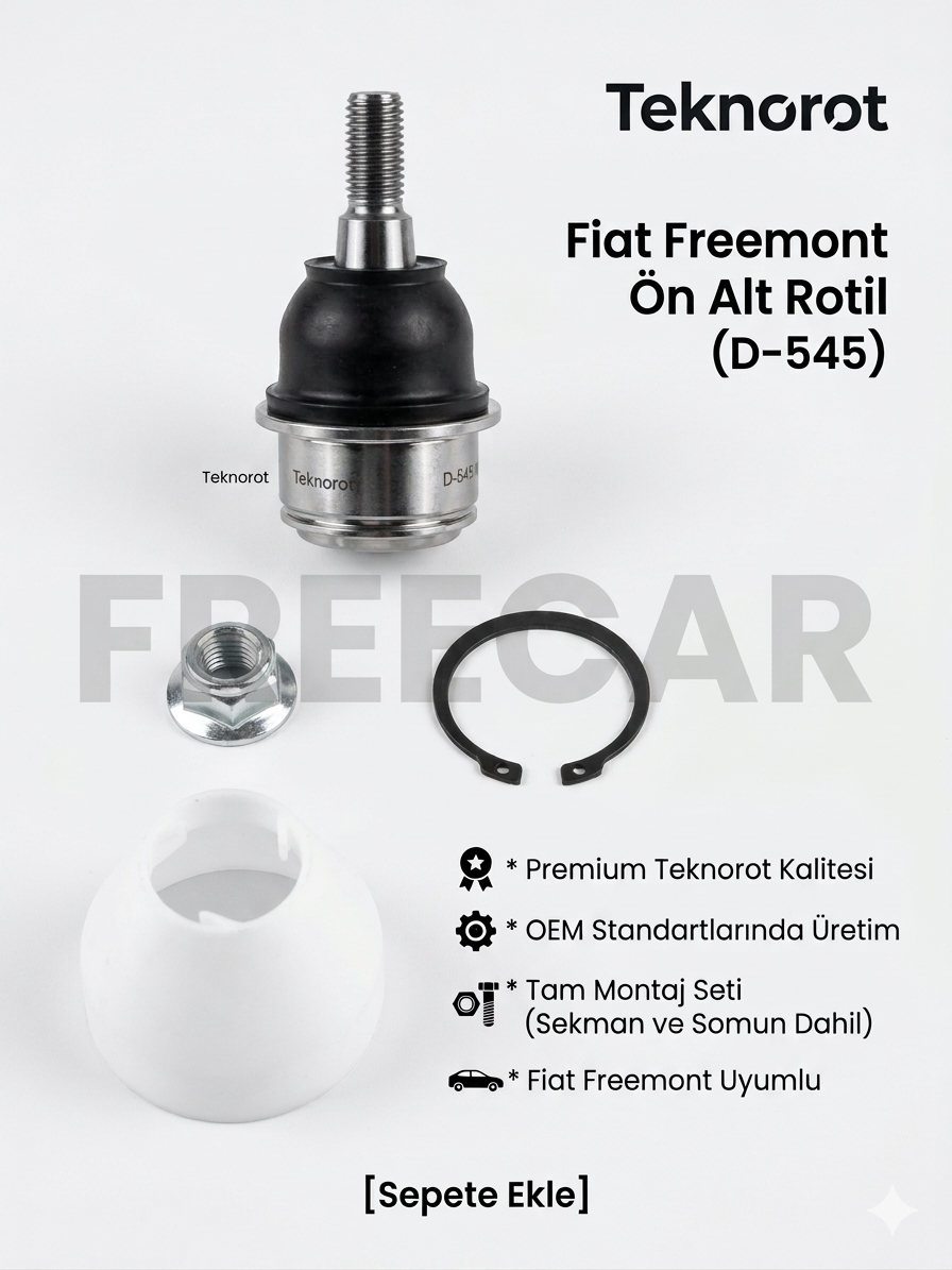 ​Fiat Freemont Ön Alt Rotil - Teknorot (D-545)