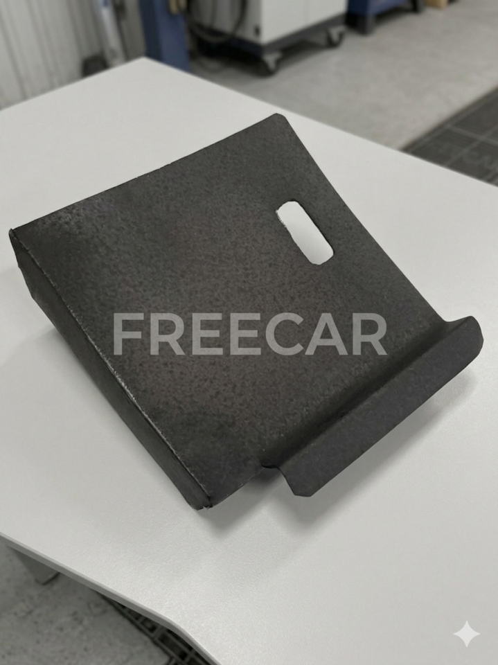 Fiat Freemont Sağ V-Kayış & Şarj Dinamosu Koruma Sacı - Pütür Kaplı