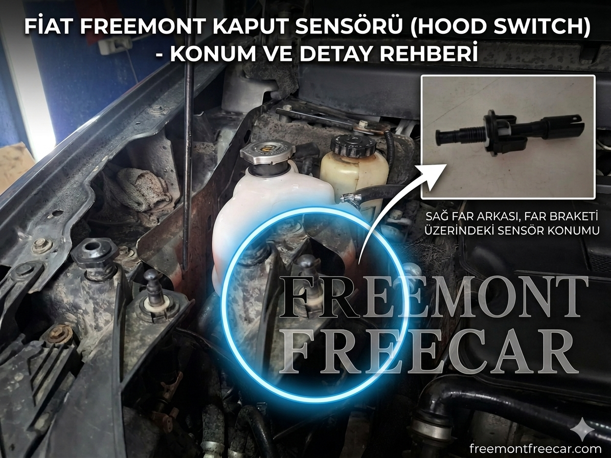 Fiat Freemont / Dodge Journey Kaput Emniyet Switchi (Orijinal Konum - Nadir Stok)