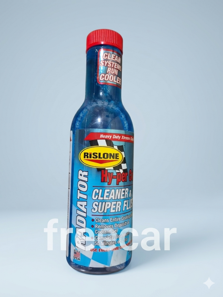 Rislone Hy-per Cool Radyatör Temizleyici ve Süper Flash (473ml) – Hızlı ve Güçlü Soğutma Sistemi Temizliği