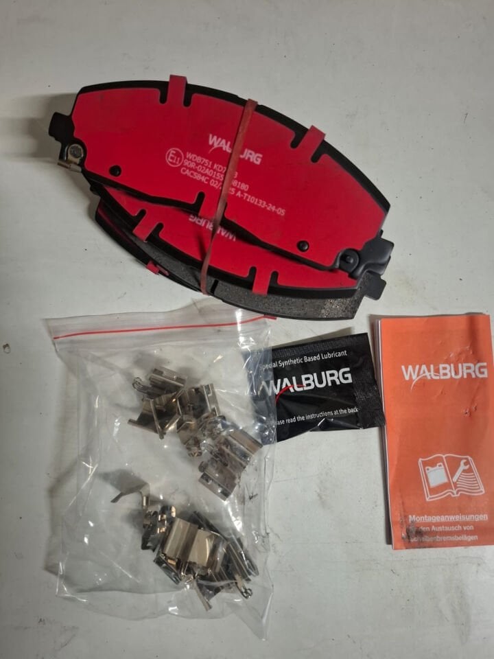 Fiat Freemont Ön Fren Balata Takımı - Yüksek Performans Seri walburg