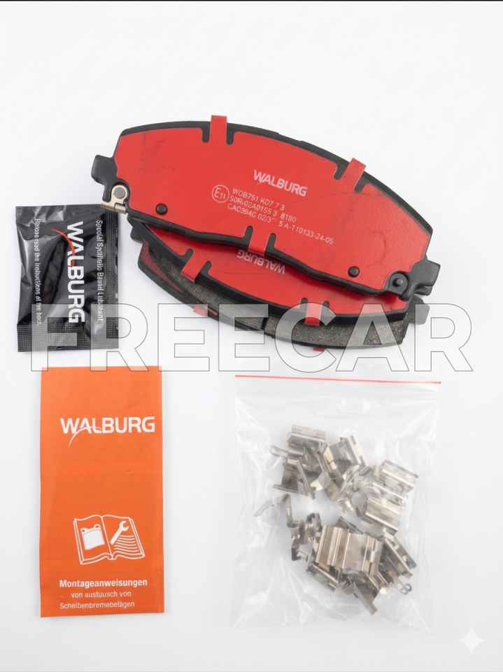 Fiat Freemont Ön Fren Balata Takımı - Yüksek Performans Seri walburg