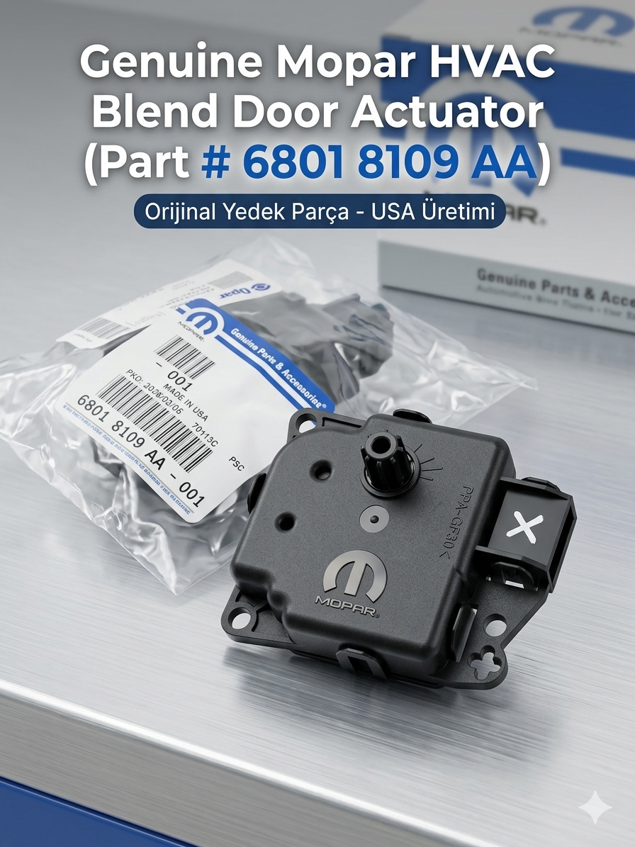 Mopar Klima Klape (Blend Door) Aktüatörü - Orijinal Yedek Parça