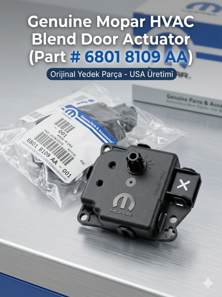 Mopar Klima Klape (Blend Door) Aktüatörü - Orijinal Yedek Parça
