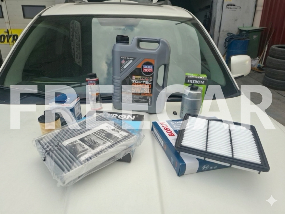 Freemont Periyodik Bakım Seti 6 parça. Kampanya