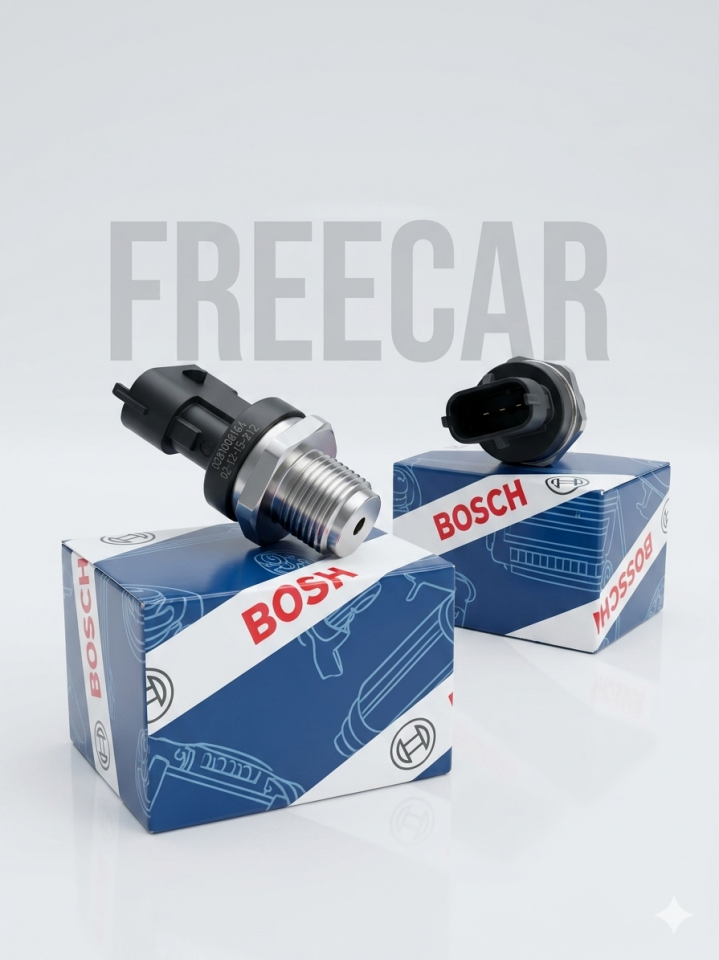 Fiat Freemont 2.0 Multijet Rail Basınç Sensörü (Müşürü) - Orijinal Bosch