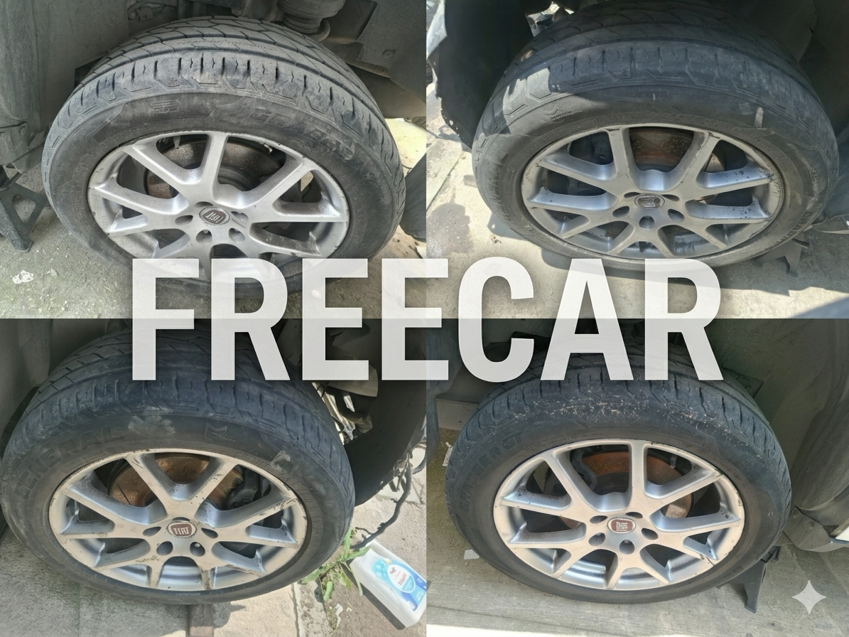 Fiat Freemont Orijinal 19 İnç Çıkma Jant Lastik Takımı (4 Adet Set)
