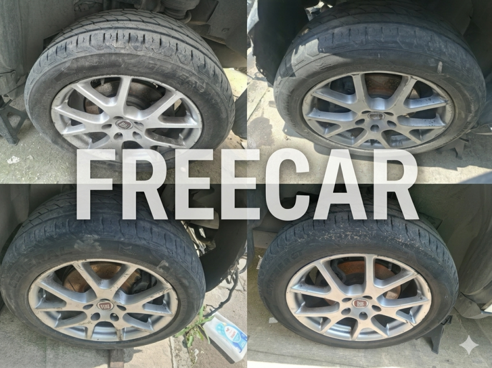 Fiat Freemont Orijinal 19 İnç Çıkma Jant Lastik Takımı (4 Adet Set)