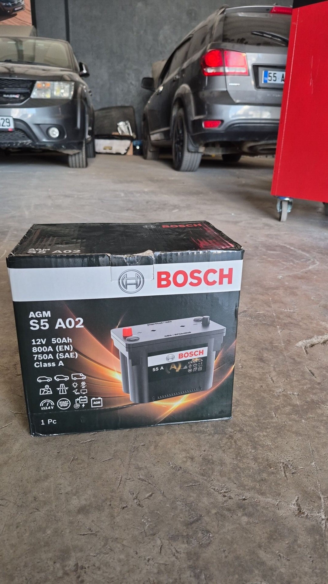 BOSCH MARKA AKÜ S5 A02 50Ah 800a 12v AGM