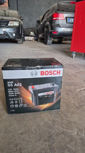 BOSCH MARKA AKÜ S5 A02 50Ah 800a 12v AGM